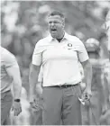  ??  ?? “A tremendous opportunit­y and challenge … that we’re really excited about,” Oregon coach Mario Cristobal said.