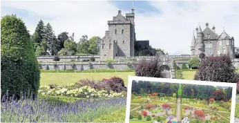  ??  ?? Tops Drummond Castle