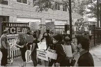  ?? Jeff Amy / Associated Press ?? Immigratio­n centers like this one in Ocilla, Ga., have been accused of denying COVID prevention to detainees and staff.