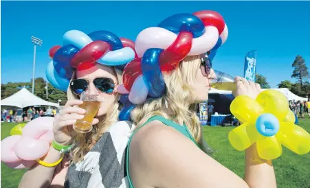  ??  ?? The Great Canadian Beer Festival is back at Royal Athletic Park. More than 250 beers and ciders will be on tap.