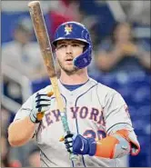  ?? Lynne Sladky / Associated Press ?? Pete Alonso nearly doubled his salary from 2022, agreeing to a $14.5 million deal.