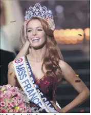  ?? (Photo AFP) ?? Maëva Coucke, Miss France .