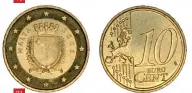  ??  ?? 21
10 eurocents 2008 - valid throughout the Euro currency zone