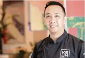  ??  ?? Ke-uH chef Oscar Noborikawa worked at Nobu Miami for 14 years.