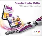  ??  ?? A flyer of VIVA’s revamped digitalcam­paign