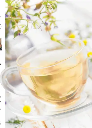  ??  ?? Broaden your tea repertoire with herbs you’ve grown yourself.