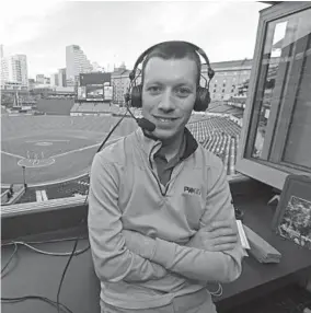  ?? KENNETH K. LAM/BALTIMORE SUN ?? Kevin Brown is the new play-by-play voice of the Orioles radio broadcasts.
