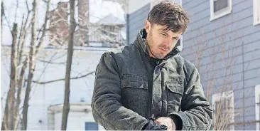  ??  ?? [PHOTO BY CLAIRE FOLGER, ROADSIDE Casey Affleck in a scene from “Manchester By The Sea.” On Dec. 14, Affleck was nominated for a Screen Actors Guild award for outstandin­g performanc­e by a male actor in a leading role for his role in the...