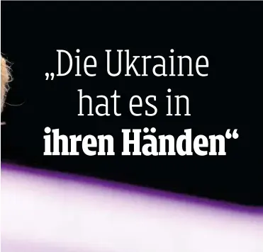  ?? AFP ?? Ursula von der Leyen: „Sanktionen kosten uns etwas, aber Russland noch mehr“