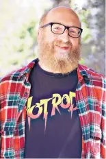  ?? COURTESY OF SANTA ANA STAR CASINO ?? Comedian Brian Posehn will perform two shows at The Stage at Santa Ana Star on Saturday, Aug. 10.