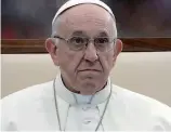  ?? ?? El papa Francisco dijo los vientres de alquiler son “una práctica inhumana”.