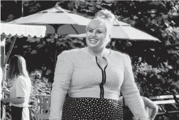  ?? AP PHOTO ?? This image released by Warner Bros. Pictures shows Rebel Wilson in a scene from “Isn’t It Romantic.”