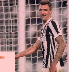  ?? GETTY ?? Mario Mandzukic, 31 anni, alla Juve dal 2015