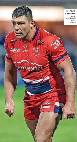  ?? MARK COSGROVE/ NEWS IMAGES ?? Hull KR’S Ryan Hall