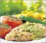  ?? Personal Trainer Foods ?? GARLIC herb chicken comes in a microwavea­ble packet.