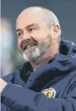  ?? ?? Scotland manager Steve Clarke.