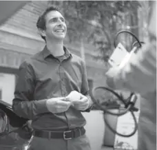  ?? NICK KOZAK FOR THE TORONTO STAR ?? Jon Dogterom leads the clean technology practice at Toronto’s Mars Discovery District, working with startups tackling clean innovation.