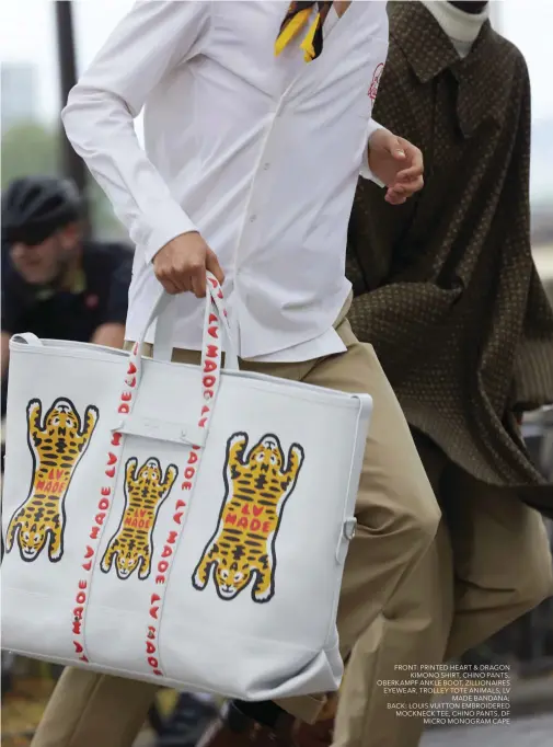 finettchi - A Louis Vuitton collaboration with Bape owner Nigo, the Campus # backpack in Damier Giant Brown.