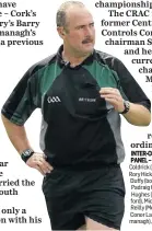  ??  ?? INTER- COUNTY FOOTBALL REFEREES PANEL – Joe Mcquillan ( Cavan), David Coldrick ( Meath), Maurice Deegan ( Laois), Rory Hickey ( Clare) Michael and Marty Duffy ( both Sligo), Syl Doyle ( Wexford), Padraig O’sullivan ( Kerry), Padraig Hughes ( Armagh),...