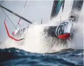  ??  ?? Sonar has potential to help offshore racers like IMOCA 60s avoid submerged obstructio­ns