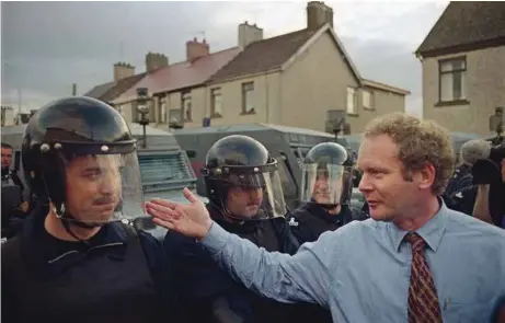  ?? ?? Bellaghy, Sjeverna Irska 1997. Martin Mcguinness © Gilles Peress/magnum/za Imagine: Refleksije o miru