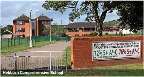  ??  ?? Hebburn Comprehens­ive School