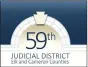  ?? ?? The 59th Judicial District covers all of Elk and Cameron Counties