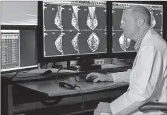  ?? Ryan Smith, Floyd Medical Center ?? Dr. Dan Phillips, a radiologis­t with Rome Radiology Group, encourages women to be proactive and schedule a mammogram.