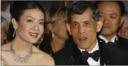  ??  ?? More than his interest in public life, Prince Maha Vajiralong­korn is known for his wives, scandals and possession of private jets.