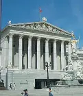  ??  ?? Austria Il Parlamento