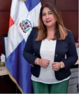  ?? FUENTE EXTERNA ?? Vielka Polanco, directora ejecutiva del CASFEL.