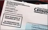  ?? THE ASSOCIATED PRESS ?? Census data is used for more than just drawing voting maps. It is also used to decide distributi­on of federal dollars for such services as schools, libraries and food stamps.