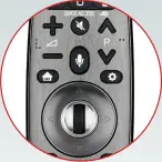  ??  ?? All the remote’s controls – which include dedicated app buttons – are easy to use