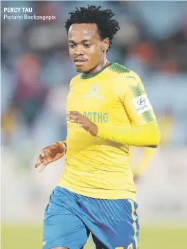  ?? Picture: Backpagepi­x ?? PERCY TAU