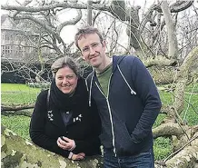  ?? HOUSE OF ANANSI ?? Illustrato­r Jackie Morris, left, and author Robert Macfarlane collaborat­ed on the collection of acrostic “spell” verses.