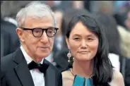  ?? ALBERTO PIZZOLI / Getty Images ?? In this May 2016 file photo, director Woody Allen and his wife Soon-yi Previn pose as they arrive for the screening of the film "Cafe Society" during the opening ceremony of the 69th Cannes Film Festival in Cannes, France.