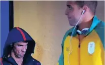  ?? PICTURE: YOU TUBE ?? US swimmer Michael Phelps with Le Clos before the men’s 200m butterfly semifinals at the Rio Olympics. Le Clos is now focused on getting back to the pool.