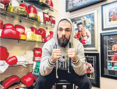  ?? Picture: Getty Images. ?? Dundee boxer ‘Iron’ Mike Towell died after the fight with Dale Evans in 2016.