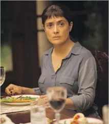  ?? ELEVATION PICTURES ?? A makeup-free Salma Hayek stars in the new film Beatriz at Dinner.