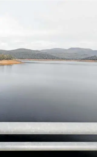  ?? // VALERO MERINO ?? Embalse del Guadalmell­ato, que abastece a la capital