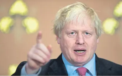  ??  ?? Boris Johnson is a deceitful individual with a history of fabricatio­ns, a correspond­ent says.