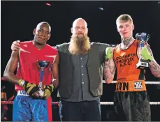  ??  ?? Lochaber boxer Kevin Aitchison was one of Saturday night’s winning fighters.