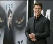  ?? PHOTO BY EVAN AGOSTINI — INVISION — AP, FILE ?? In this Tuesday file photo, Tom Cruise attends a special screening of “The Mummy” at AMC Loews Lincoln Square in New York. Cruise’s attempted reboot of the “Mummy” franchise landed him the 2017Razzie Award for worst actor.