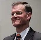  ?? ROB FOLDY/GETTY 2017 ?? UF athletic director Scott Stricklin reiterated to White UF’s Power 5 game policy.