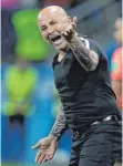  ?? FOTO: DPA ?? Kämpferisc­h, aber ohne Erfolg: Jorge Sampaoli.