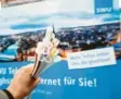  ??  ?? Für den Glasfasera­usbau in der Innen‰ stadt wird eine Millionens­umme fällig.