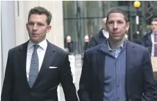  ?? PA ?? Nick Candy, left, and his brother Christian were embroiled in a ₤132m legal battle while negotiatin­g the sale of the penthouse