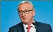 ?? FOTO: TT/ARKIV ?? Eu-kommission­ens ordförande Jean-claude Juncker ska hålla tal om Eu-läget.