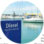  ??  ?? L E F T Leisure boats in England, Scotland and Wales will be allowed to carry on using red diesel but not in Northern Ireland