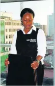  ??  ?? >
We Clean cleaning operative Camisha Webb